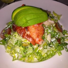 Gluten-free lobster salad from Cafe Carlyle